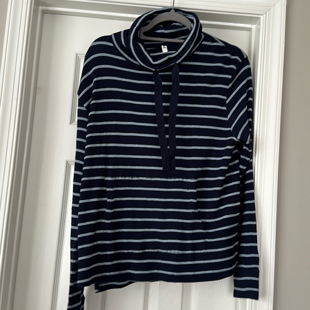 Pact tunnel neck pullover top